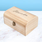Personalised Engraved Name Keepsake Chest