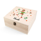 Personalised Boy Elf Christmas Eve Box
