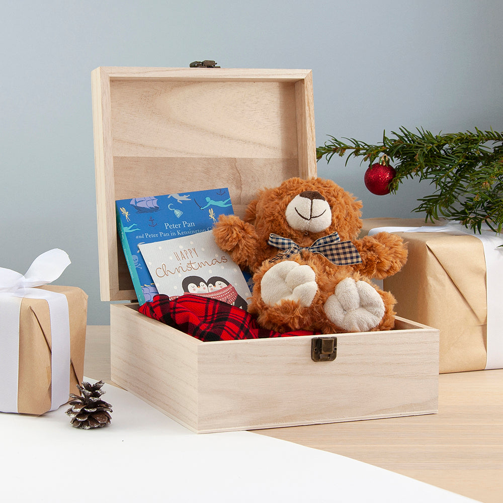 Personalised Girl Elf Christmas Eve Box