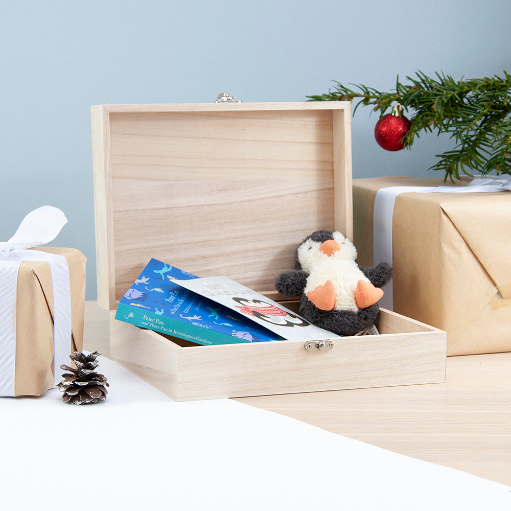 Personalised Girl Elf Christmas Eve Box