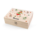 Personalised Girl Elf Christmas Eve Box