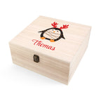 Personalised Festive Penguin Christmas Eve Box