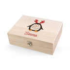 Personalised Festive Penguin Christmas Eve Box