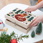 Personalised Scandi Fox Christmas Eve Box