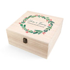 Personalised Couple's Wreath Christmas Eve Box