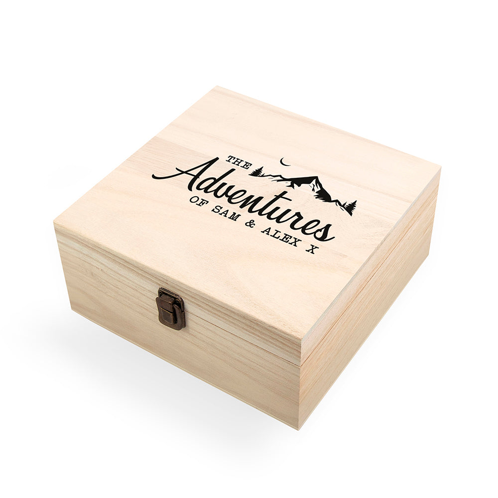 Personalised Adventure Memories Box