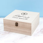 Personalised Travel Memories Box