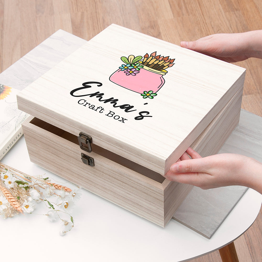 Personalised Craft Box