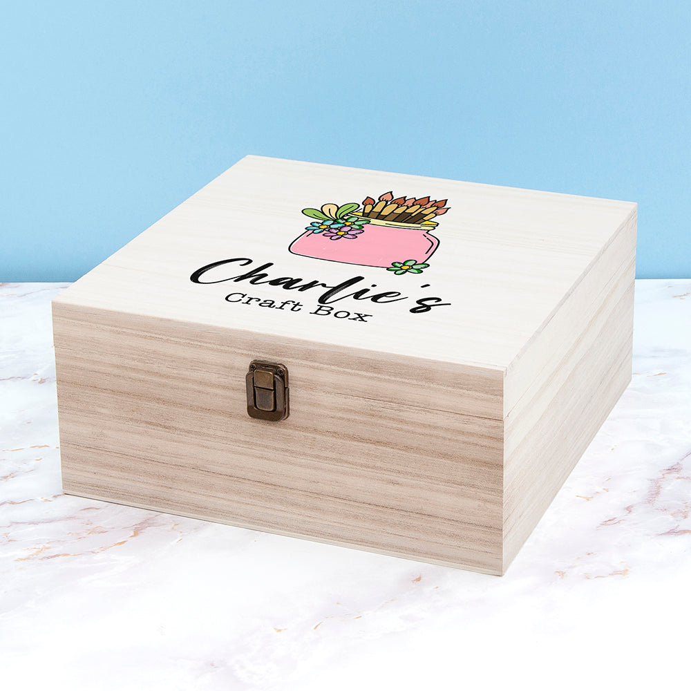Personalised Craft Box
