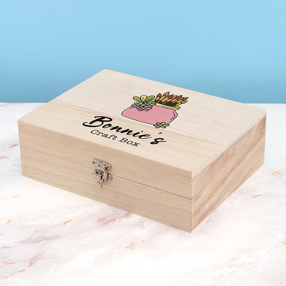 Personalised Craft Box