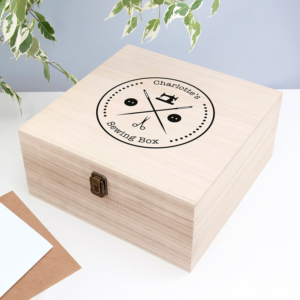 Personalised Sewing Box