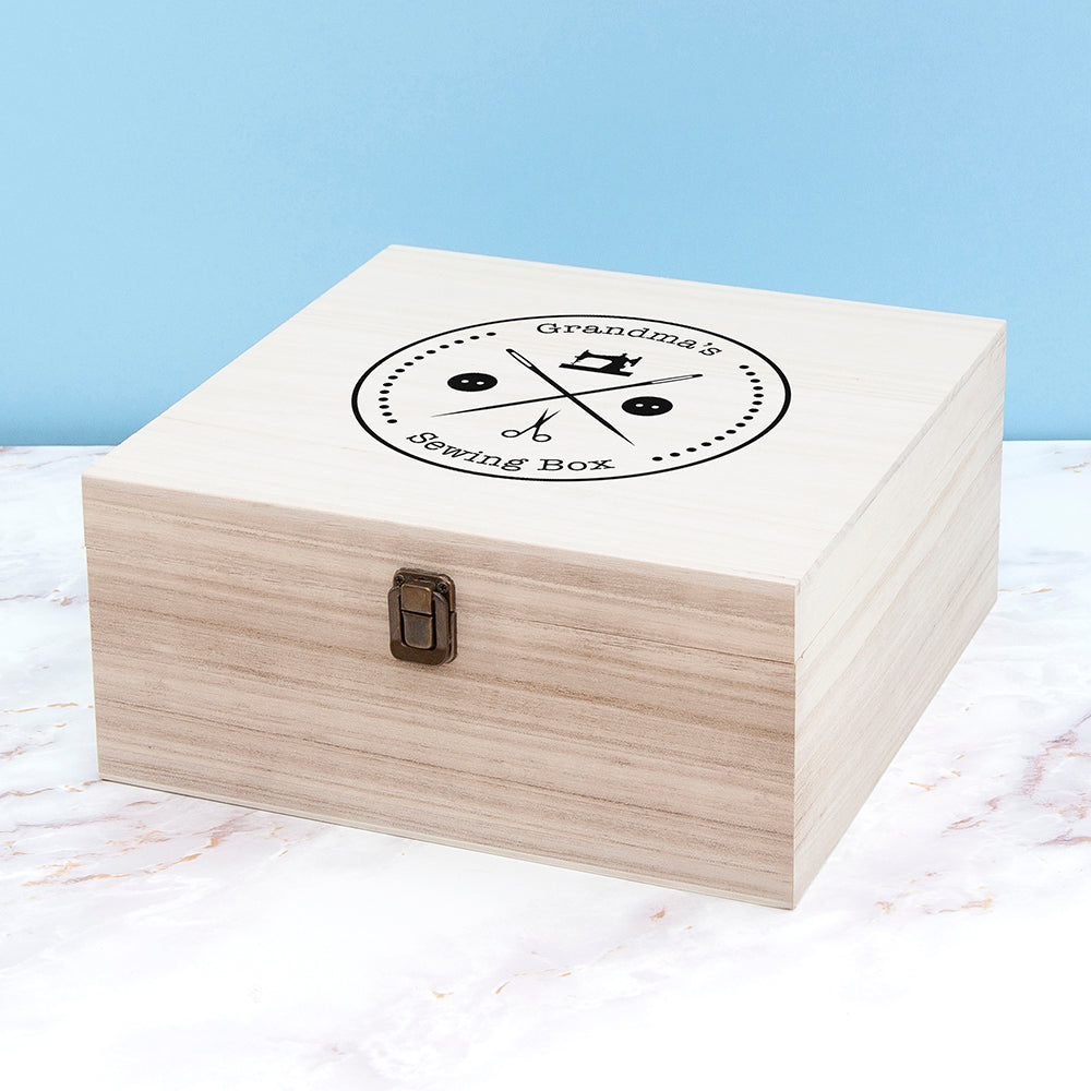 Personalised Sewing Box