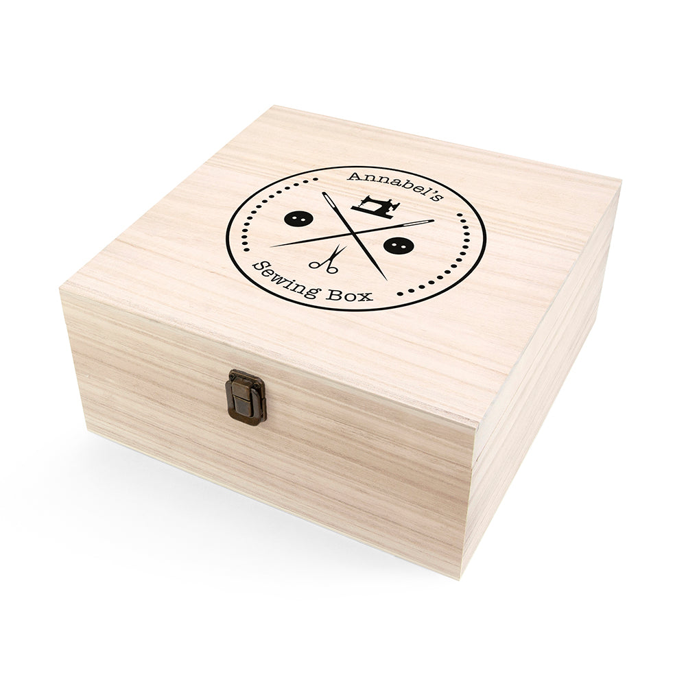 Personalised Sewing Box
