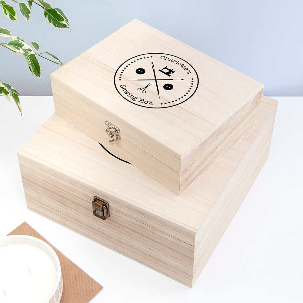 Personalised Sewing Box