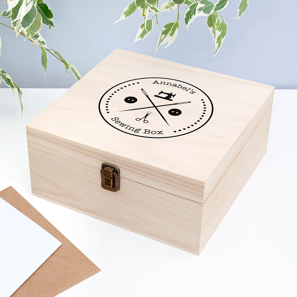 Personalised Sewing Box