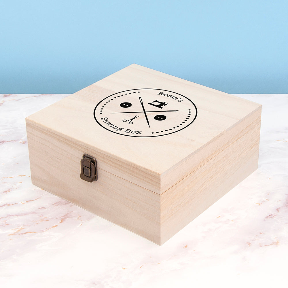 Personalised Sewing Box