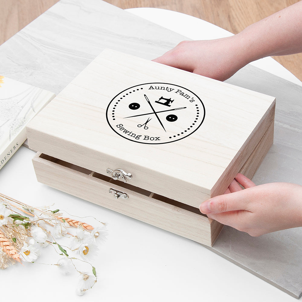 Personalised Sewing Box