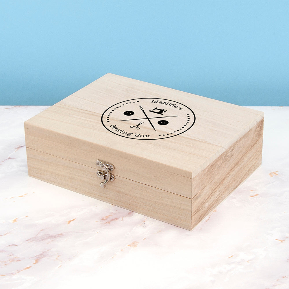 Personalised Sewing Box