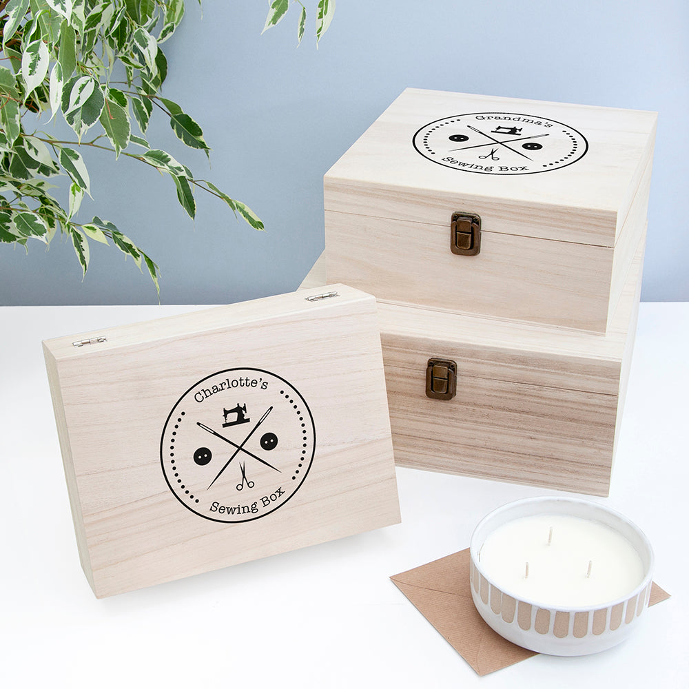 Personalised Sewing Box