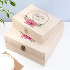 Personalised Wedding Party Memory Box