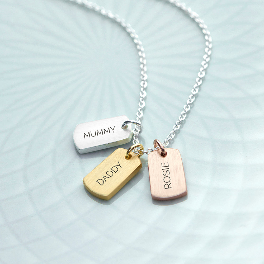 Personalised My Family Special People Necklace