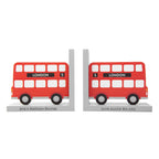 Personalised Kids London Bus Bookends