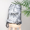 Personalised Camo Drawstring Bag