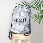 Personalised Camo Drawstring Bag