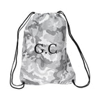 Personalised Camo Drawstring Bag