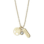 Personalised Tree of Life Charms Necklace