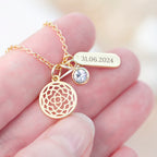 Personalised Mandala Charms Necklace
