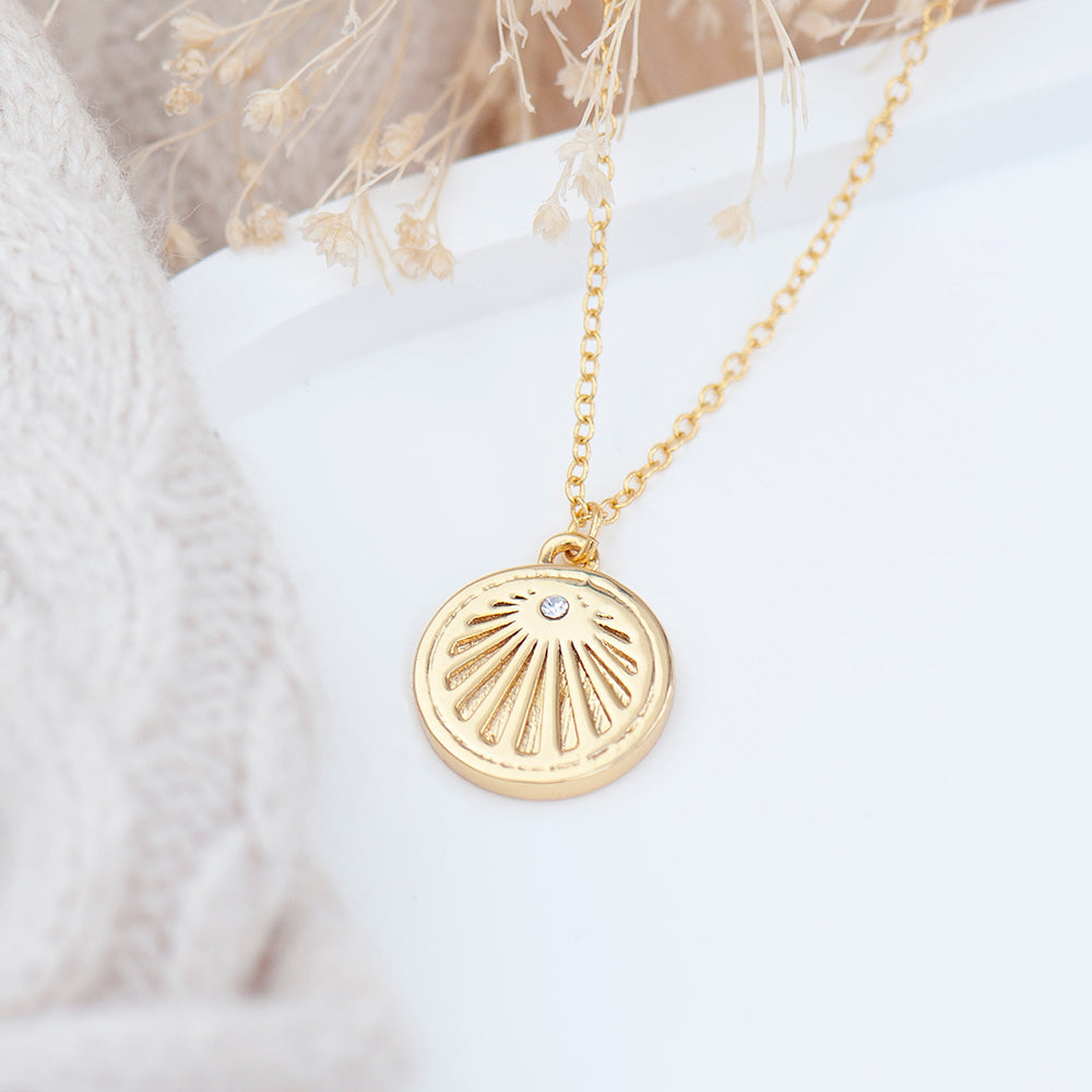 Personalised Sunburst Necklace