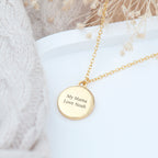 Personalised Sunburst Necklace