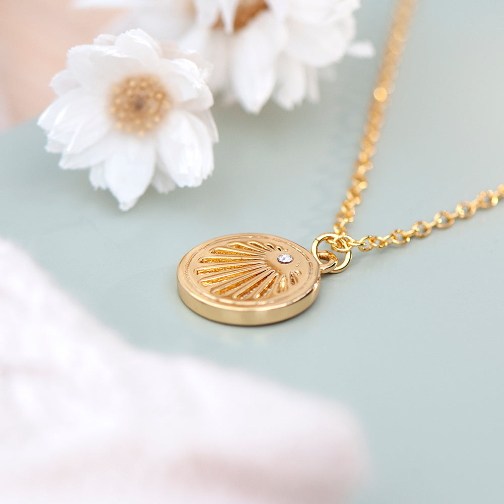 Personalised Sunburst Necklace