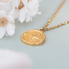 Personalised Compass Amulet Necklace