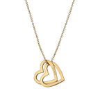Personalised Entwined Hearts Necklace
