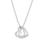 Personalised Entwined Hearts Necklace