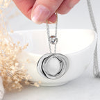 Personalised Russian Ring Layered Necklace