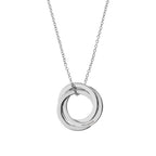 Personalised Classic Russian Ring Necklace