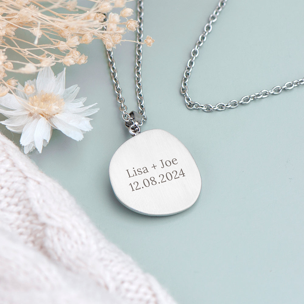 Personalised Compass Amulet Necklace
