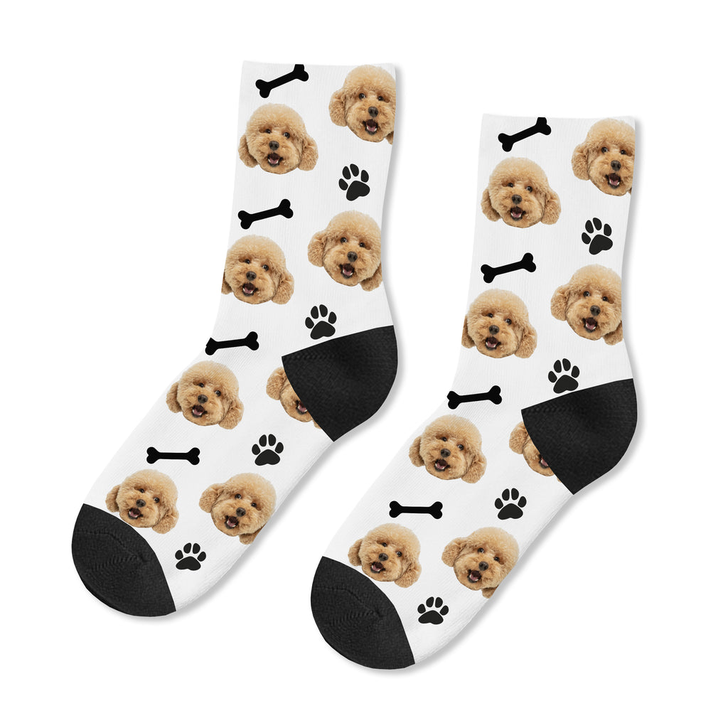 Personalised Dog Photo Socks