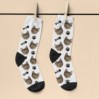 Personalised Cat Photo Socks