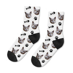 Personalised Cat Photo Socks