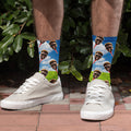 Personalised Golf Tee Face Socks