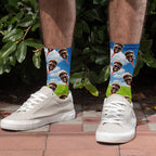 Personalised Golf Tee Face Socks