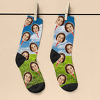 Personalised Golf Tee Face Socks