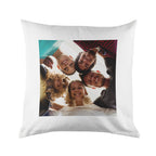 Personalised Photo Canvas Cushion Cover