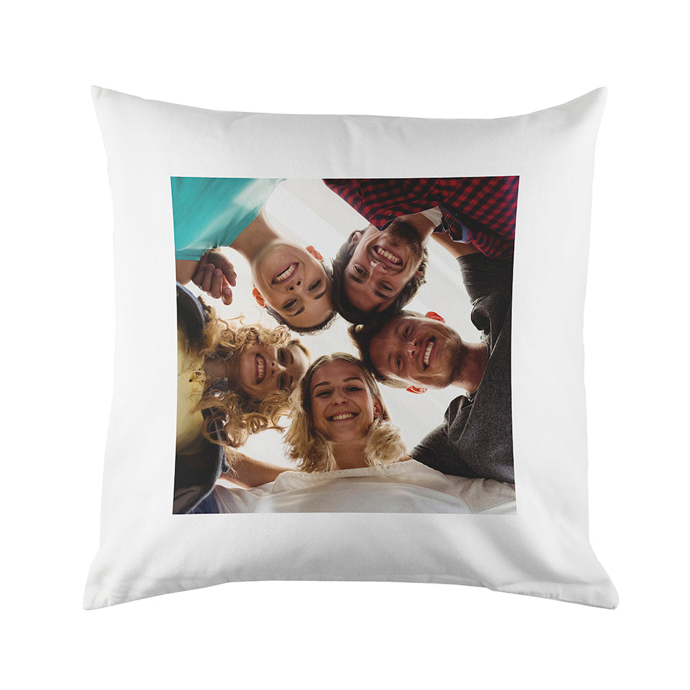 Personalised Photo Canvas Cushion Cover