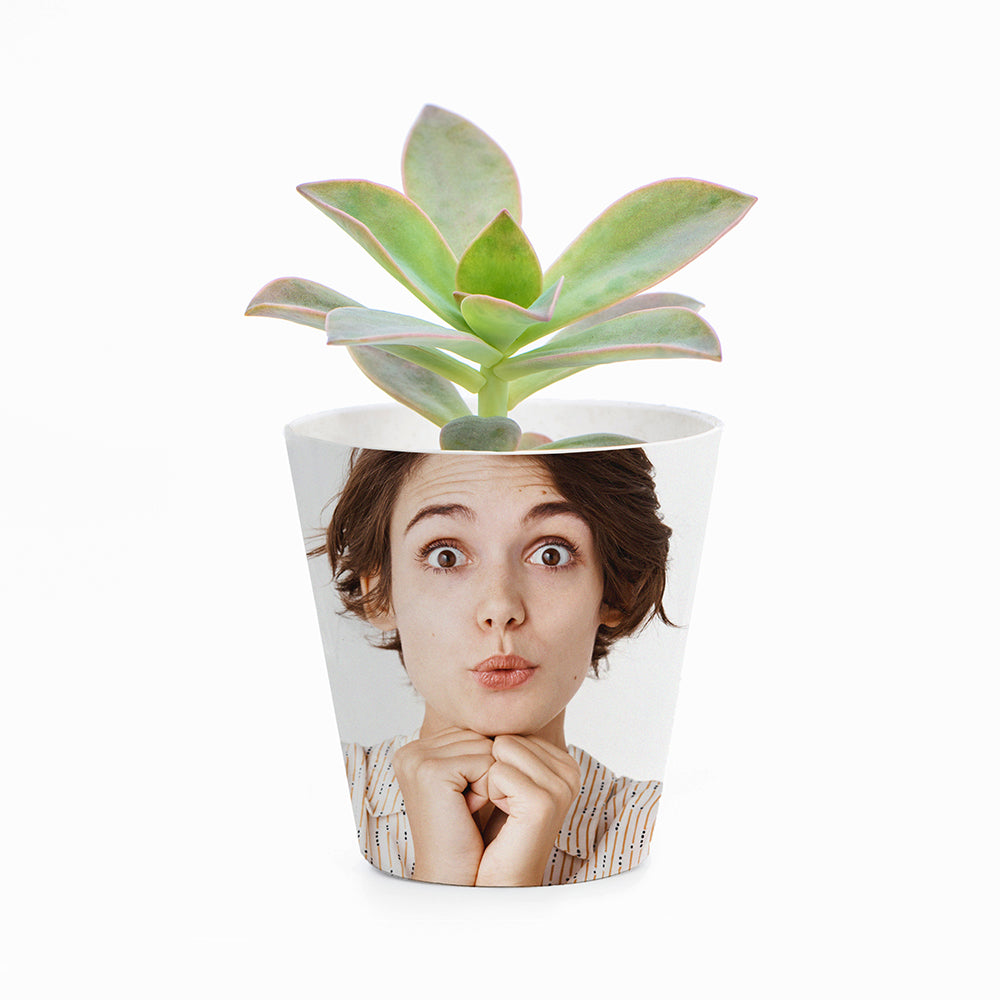 Personalised Photo Flower Pot