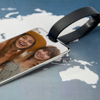 Personalised Photo Luggage Tag